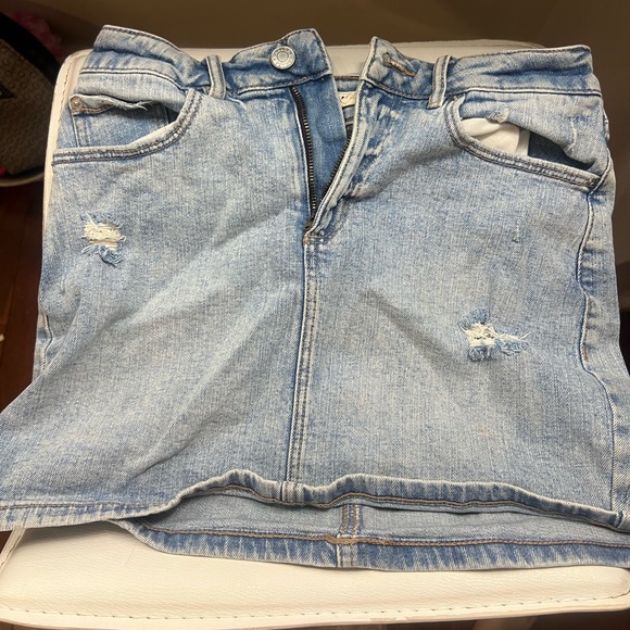 GARAGE JEAN SKIRT - Picture 1 of 3